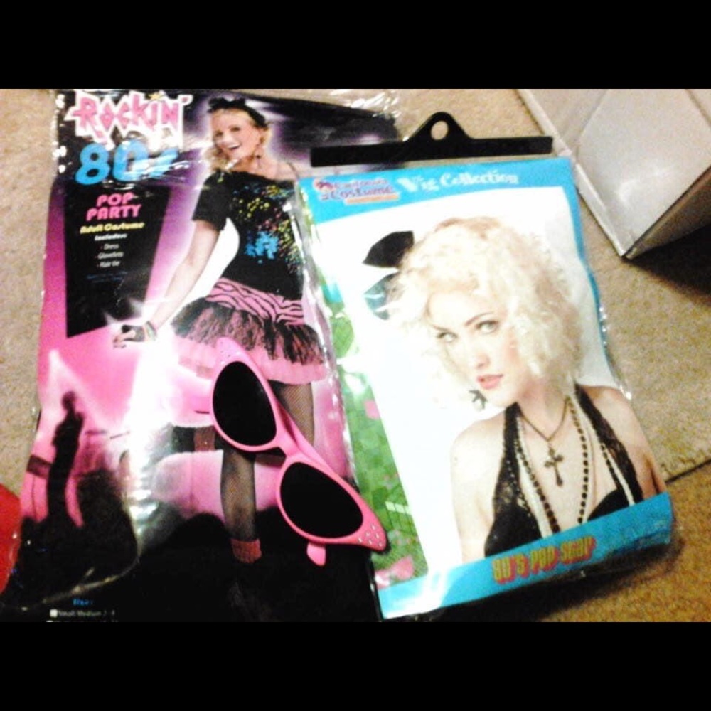 Rockin 80’s POP party costume